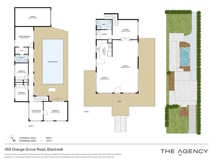 Floorplan of Homely house listing, 455 Orange Grove Road, Blackwall NSW 2256