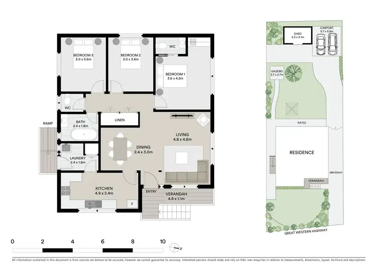 Floorplan of Homely house listing, 206 Great Western Highway, Warrimoo NSW 2774