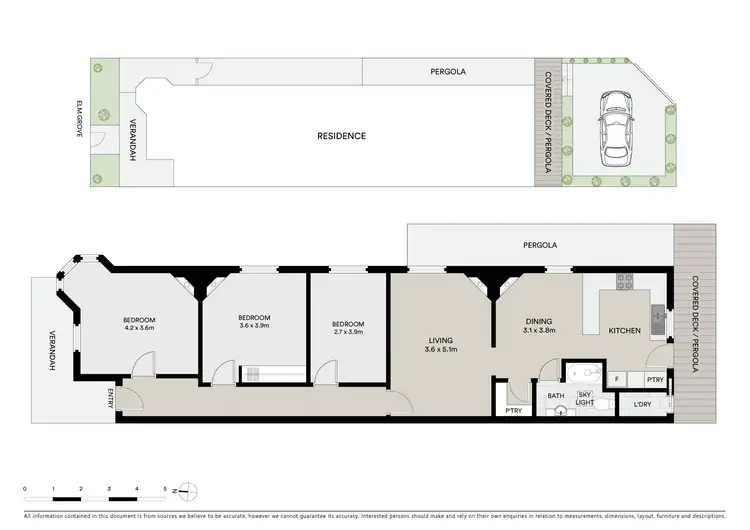 Floorplan of Homely house listing, 3 Elm Grove, Balaclava VIC 3183