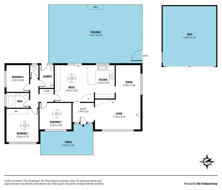 Floorplan of Homely house listing, 24 Heysen Drive, Trott Park SA 5158