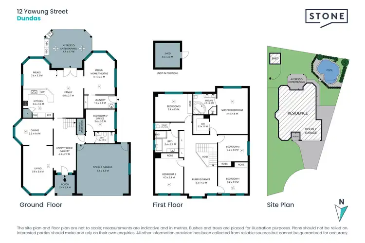 Floorplan of Homely house listing, 12 Yawung Street, Dundas NSW 2117