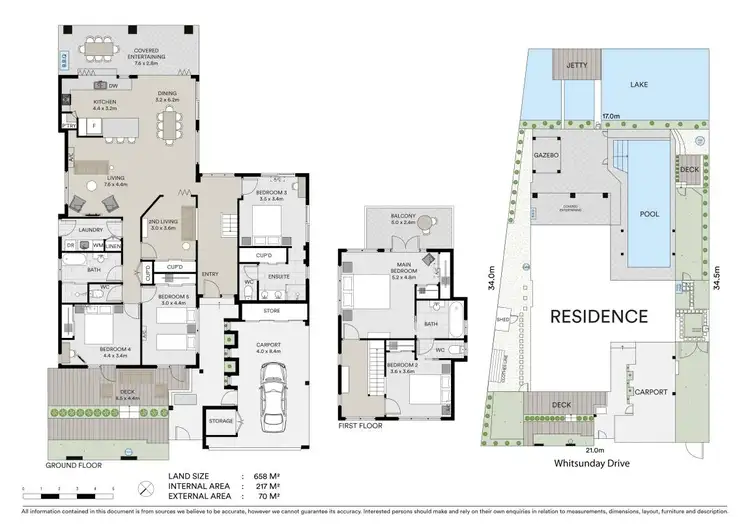 Floorplan of Homely house listing, 32 Whitsunday Drive, Currumbin Waters QLD 4223