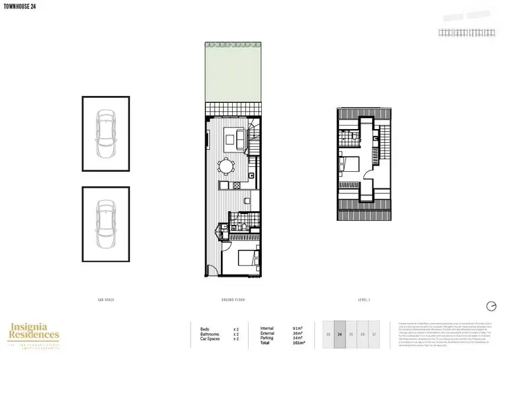 Floorplan of Homely townhouse listing, 7/178 Pennant Street, Parramatta NSW 2150