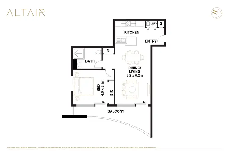 Floorplan of Homely apartment listing, 143/41 Chandler Street, Belconnen ACT 2617