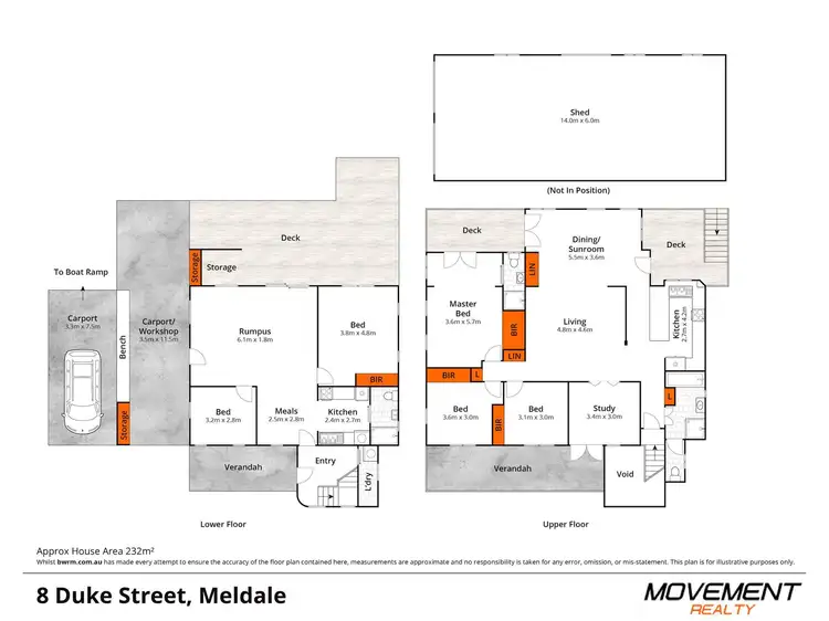 Floorplan of Homely house listing, 8 Duke Street, Meldale QLD 4510