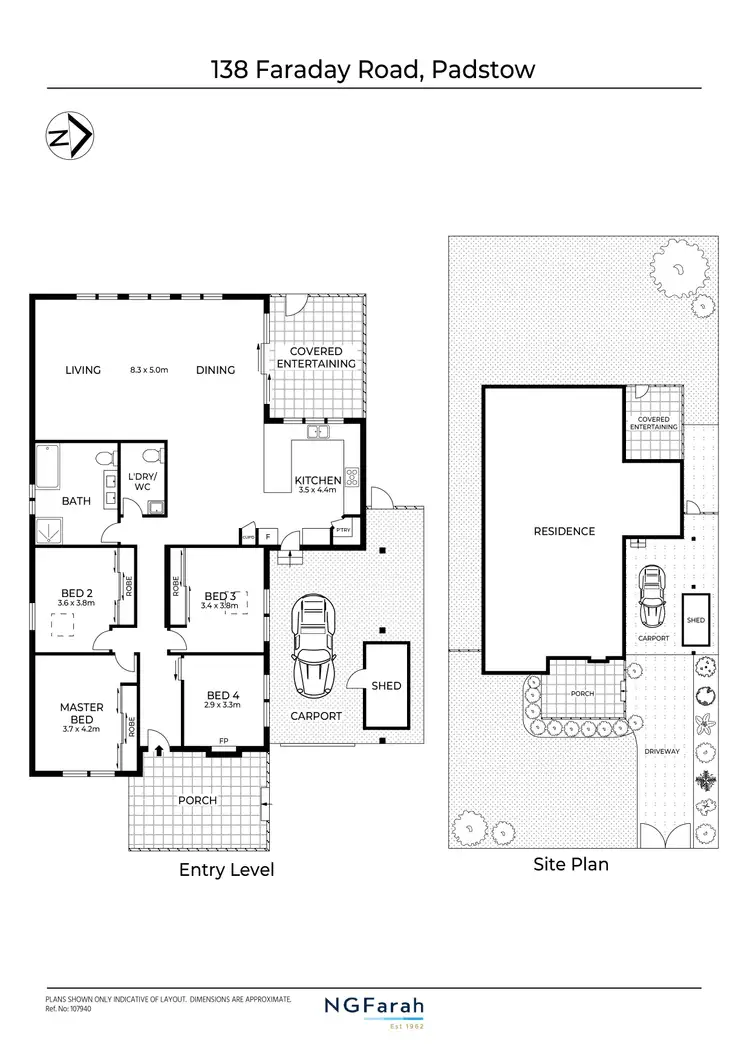 Floorplan of Homely house listing, 138 Faraday Road, Padstow NSW 2211
