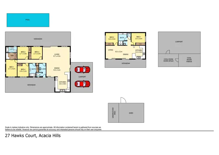 Floorplan of Homely house listing, 27 Hawks Court, Acacia Hills NT 822
