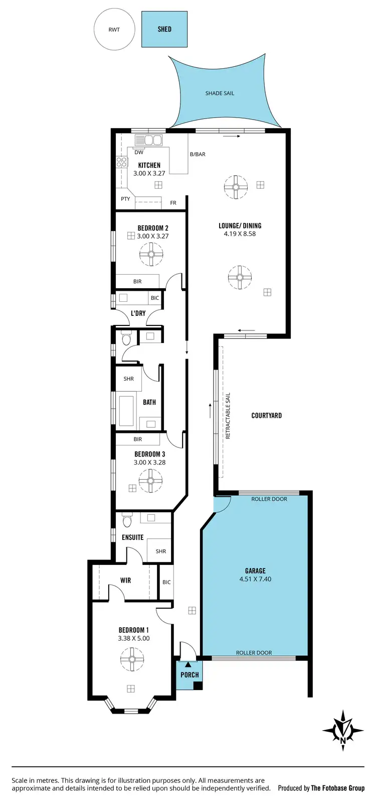 Floorplan of Homely house listing, 44a Ranelagh Street, Glengowrie SA 5044