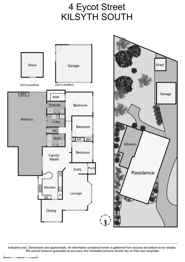 Floorplan of Homely house listing, 4 Eycot Street, Kilsyth South VIC 3137