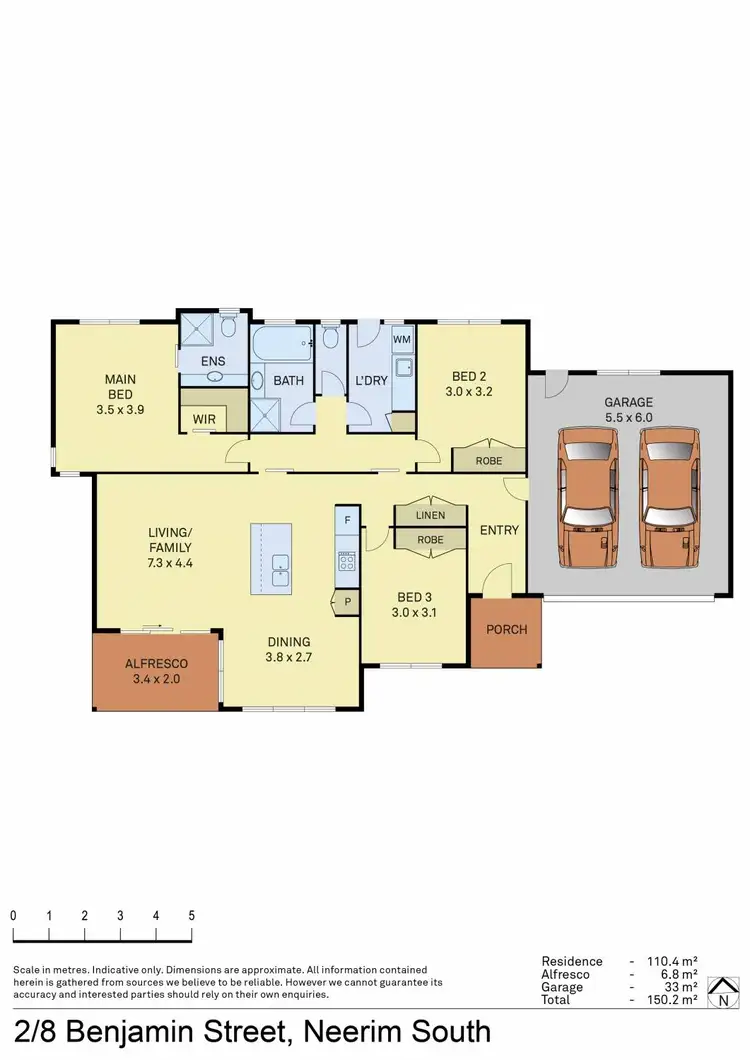 Floorplan of Homely house listing, 2/8 Benjamin Street, Neerim South VIC 3831