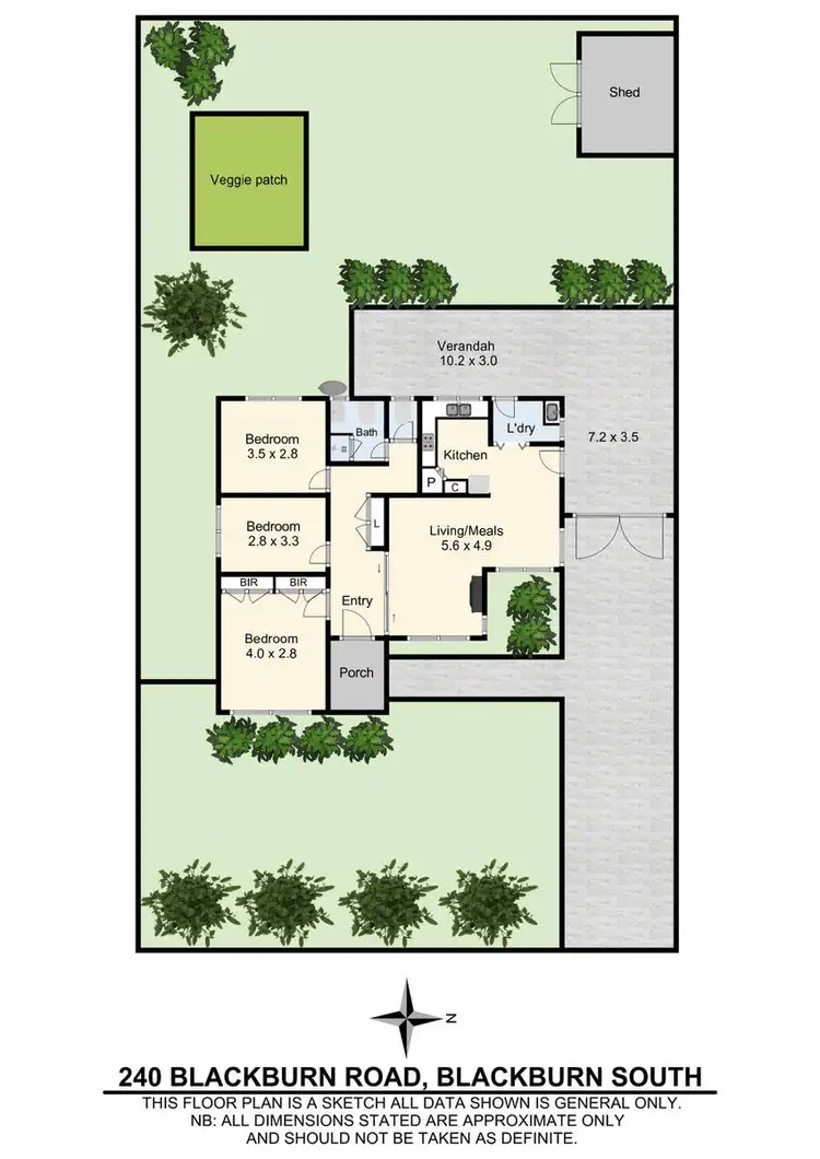 Floorplan of Homely house listing, 240 Blackburn Road, Blackburn South VIC 3130