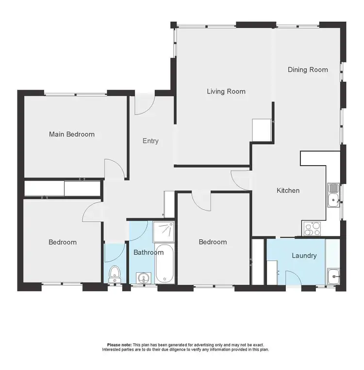 Floorplan of Homely house listing, 431 Davern Place, Lavington NSW 2641
