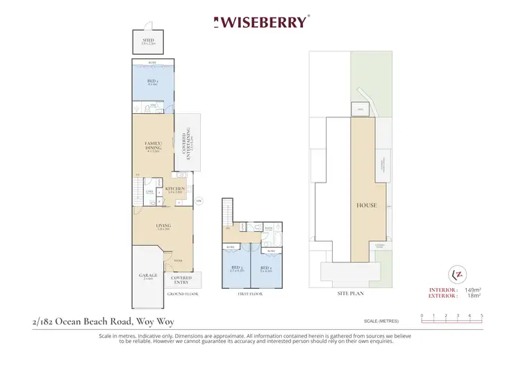 Floorplan of Homely semi-detached listing, 2/182 Ocean Beach Road, Woy Woy NSW 2256
