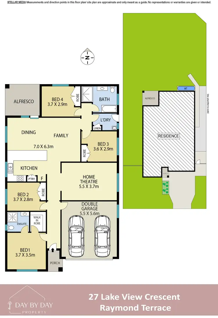 Floorplan of Homely house listing, 27 Lake View Crescent, Raymond Terrace NSW 2324