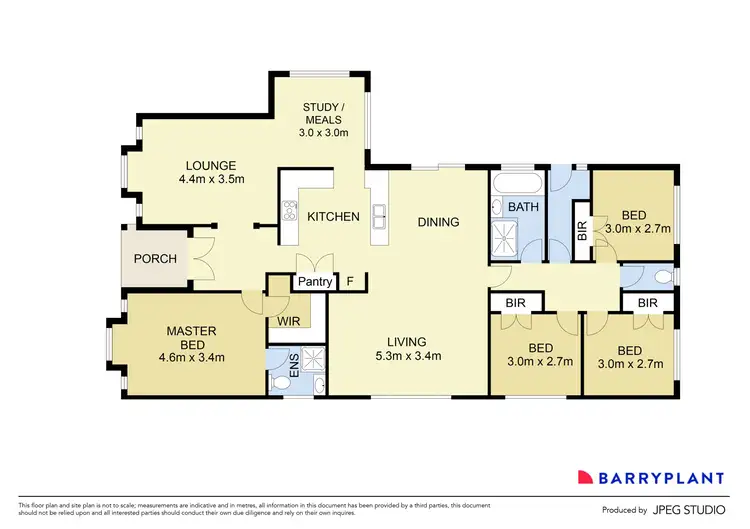 Floorplan of Homely house listing, 4 Cressida Crescent, Sydenham VIC 3037