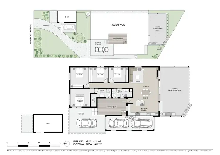 Floorplan of Homely house listing, 262 Tuggerawong Road, Tuggerawong NSW 2259