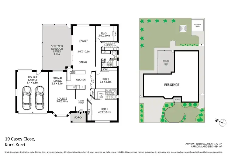 Floorplan of Homely house listing, 19 Casey Close, Kurri Kurri NSW 2327