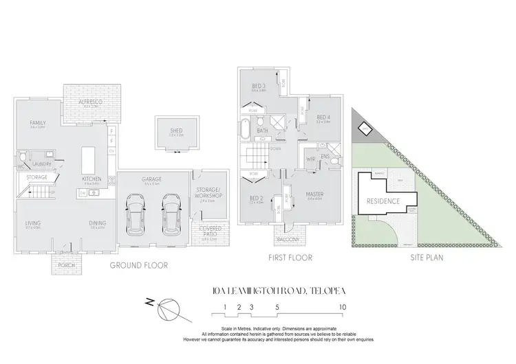 Floorplan of Homely house listing, 10A Leamington Road, Telopea NSW 2117