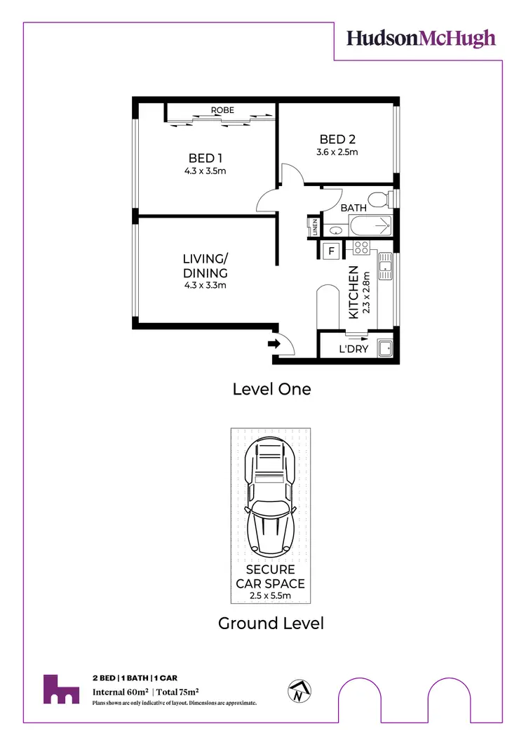 Floorplan of Homely unit listing, 4/13 Mary Street, Wiley Park NSW 2195