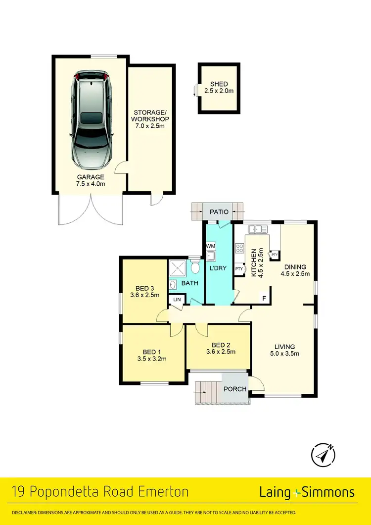 Floorplan of Homely house listing, 19 Popondetta Road, Emerton NSW 2770
