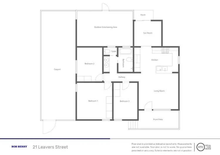 Floorplan of Homely house listing, 21 Leavers Street, Dubbo NSW 2830