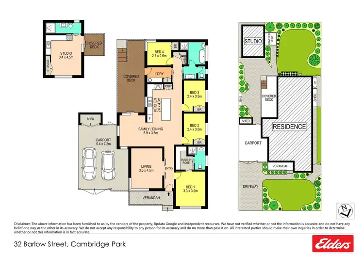 Floorplan of Homely house listing, 32 Barlow Street, Cambridge Park NSW 2747