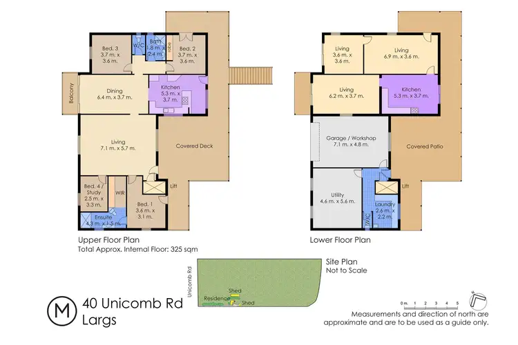 Floorplan of Homely rural property listing, 40 Unicomb Road, Largs NSW 2320