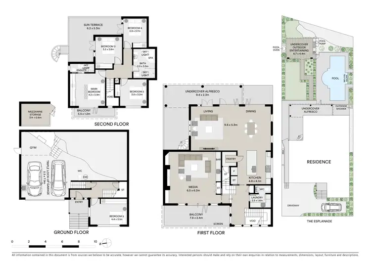 Floorplan of Homely house listing, 42 The Esplanade, Sylvania NSW 2224