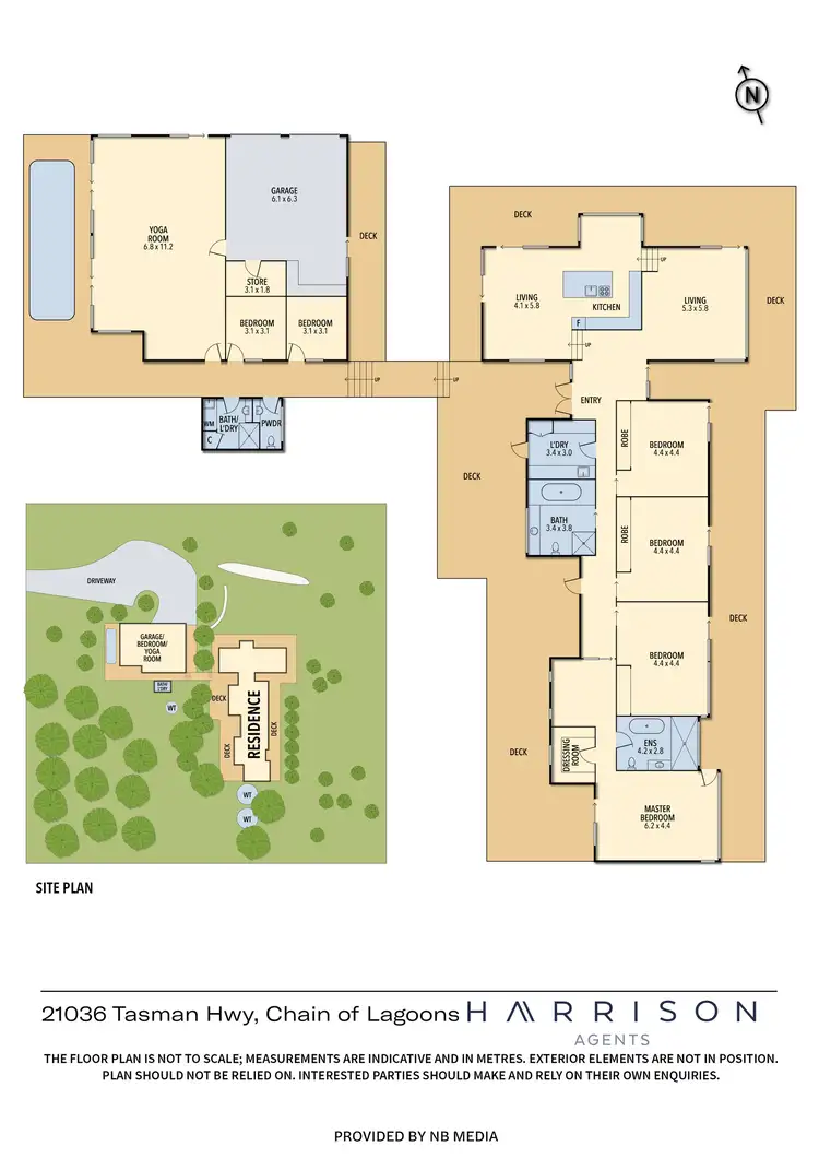 Floorplan of Homely house listing, 21036 Tasman Highway, Chain of Lagoons TAS 7215