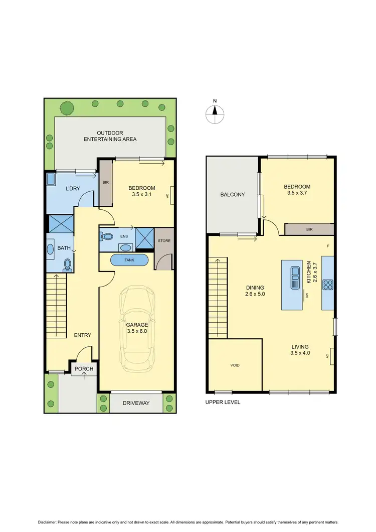 Floorplan of Homely townhouse listing, 9/8 Prospect Street, Pascoe Vale VIC 3044