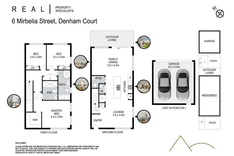 Floorplan of Homely house listing, 6 Mirbelia Street, Denham Court NSW 2565