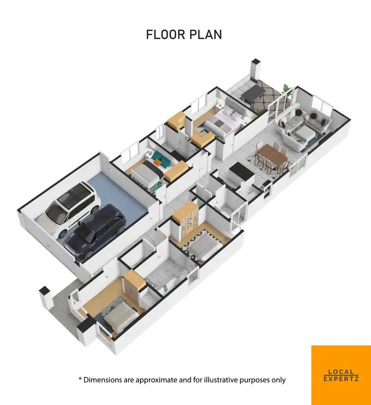 Floorplan of Homely house listing, 45 Cetona Street, Fraser Rise VIC 3336
