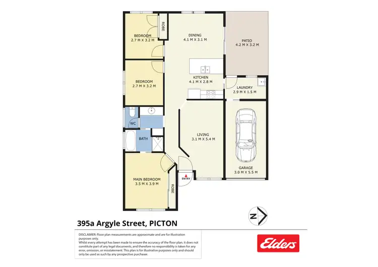 Floorplan of Homely house listing, 395A Argyle Street, Picton NSW 2571