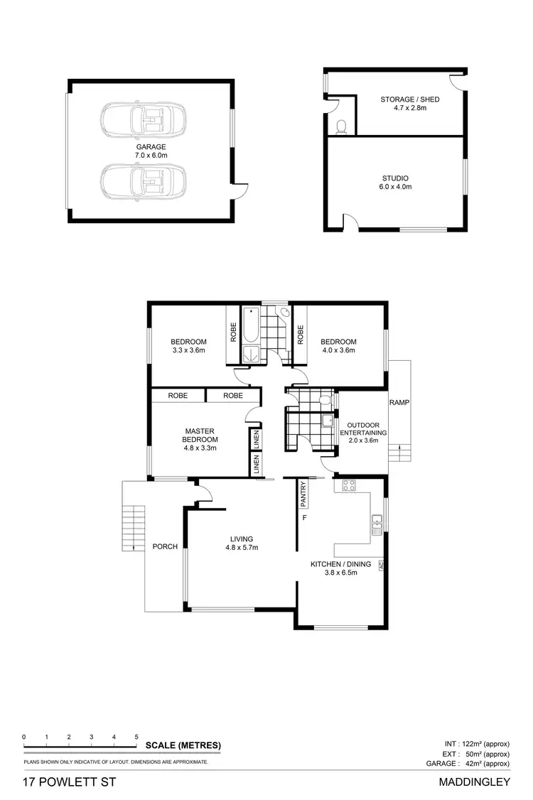 Floorplan of Homely house listing, 17 Powlett Street, Maddingley VIC 3340