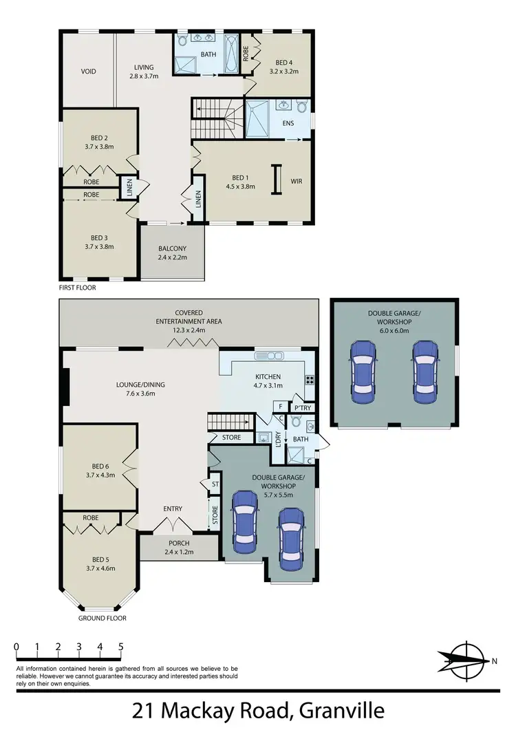 Floorplan of Homely house listing, 21 MacKay Road, Granville NSW 2142