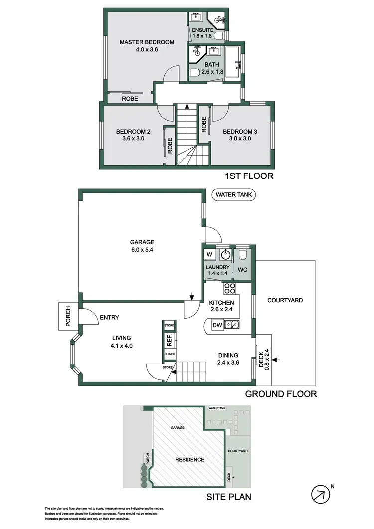 Floorplan of Homely townhouse listing, 13/251 Dromana Parade, Safety Beach VIC 3936