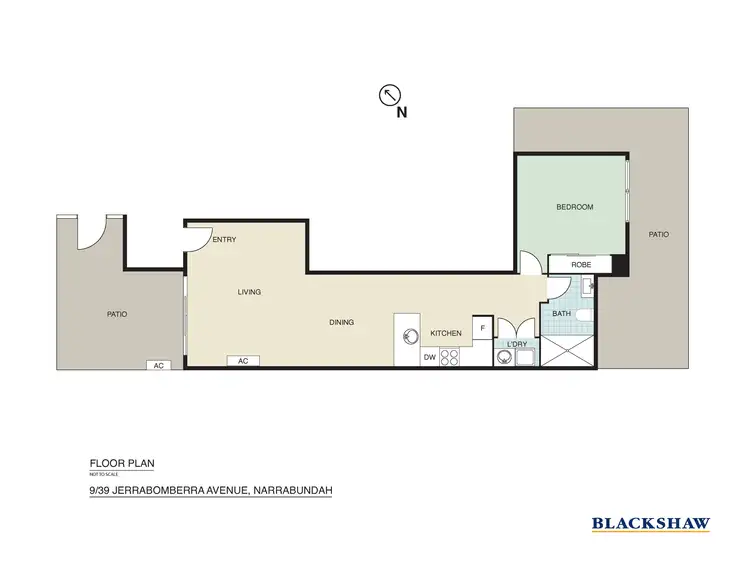 Floorplan of Homely apartment listing, 9/39 Jerrabomberra Avenue, Narrabundah ACT 2604