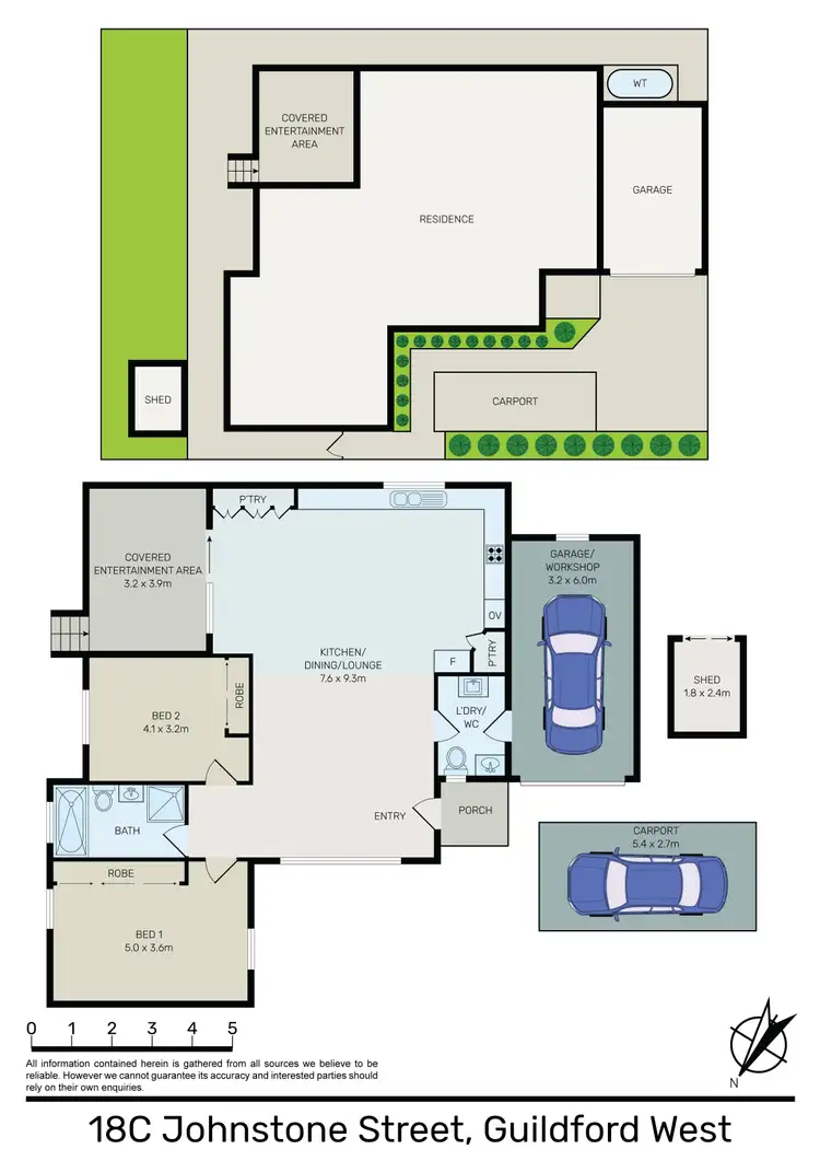 Floorplan of Homely house listing, 18c Johnstone Street, Guildford NSW 2161