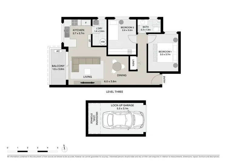 Floorplan of Homely apartment listing, 10/4 Rawson Street, Rockdale NSW 2216