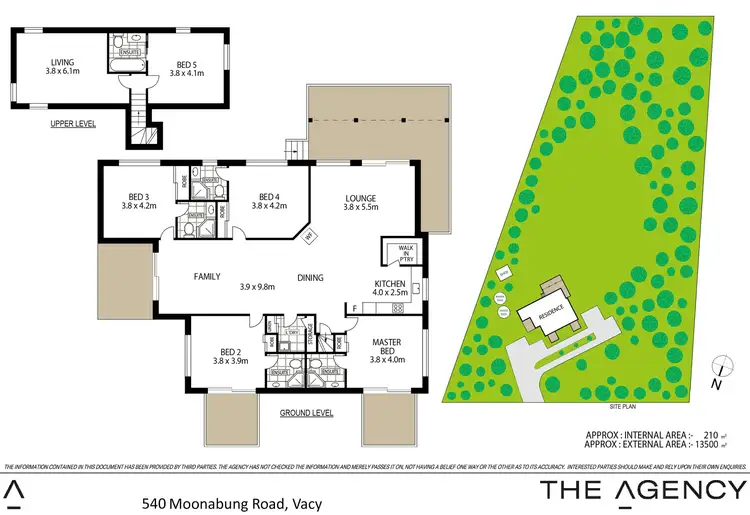 Floorplan of Homely house listing, 540 Moonabung Road, Vacy NSW 2421