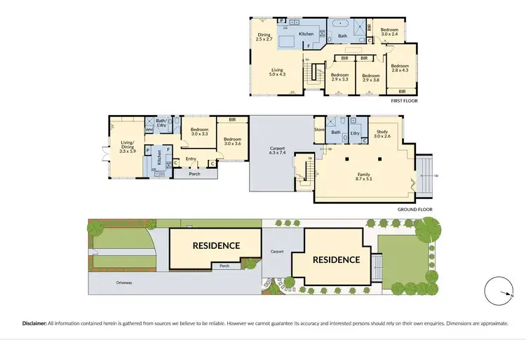 Floorplan of Homely house listing, 39 Electra Street, Williamstown VIC 3016