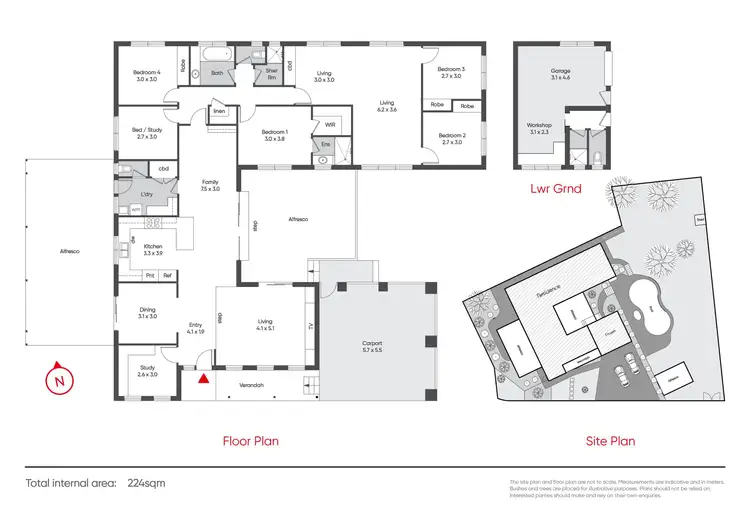 Floorplan of Homely house listing, 16 Montrose Street, Warragul VIC 3820
