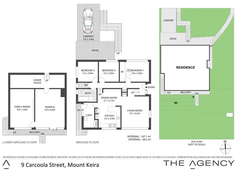 Floorplan of Homely house listing, 9 Carcoola Street, Mount Keira NSW 2500