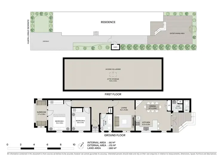 Floorplan of Homely semi-detached listing, 25 Dunmore Street North, Bexley NSW 2207
