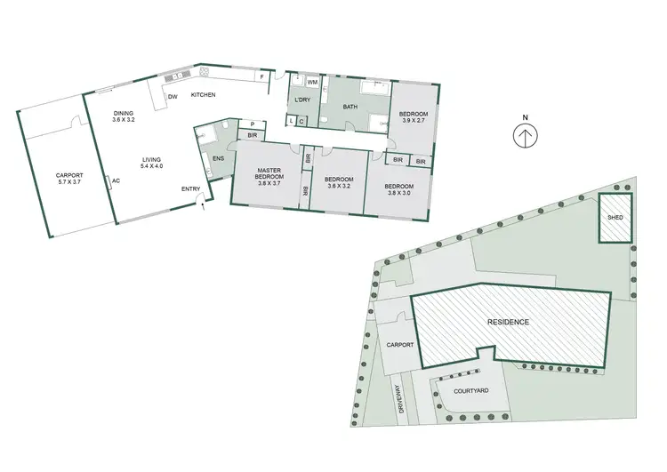Floorplan of Homely house listing, 23 Kubis Avenue, Aspendale VIC 3195