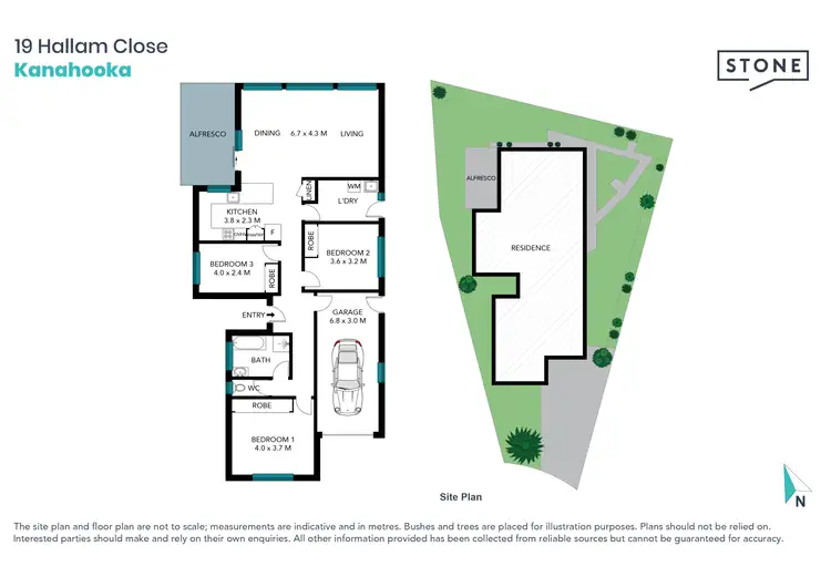 Floorplan of Homely house listing, 19 Hallam Close, Kanahooka NSW 2530