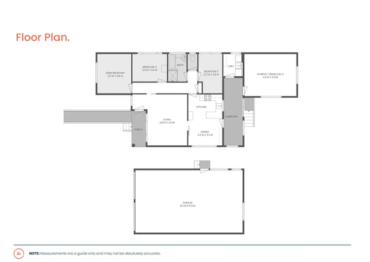 Floorplan of Homely house listing, 8 Dinter Close, East Maitland NSW 2323