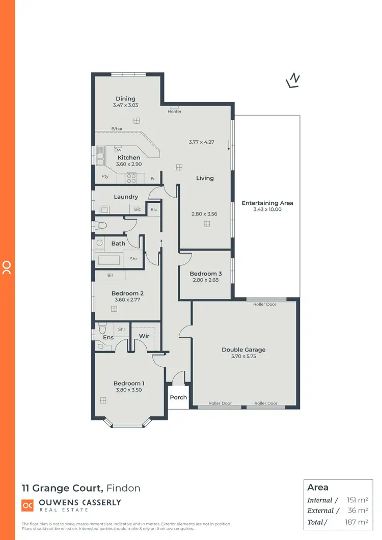 Floorplan of Homely house listing, 11 Grange Court, Findon SA 5023