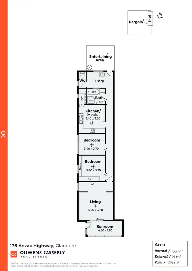 Floorplan of Homely house listing, 176 Anzac Highway, Glandore SA 5037