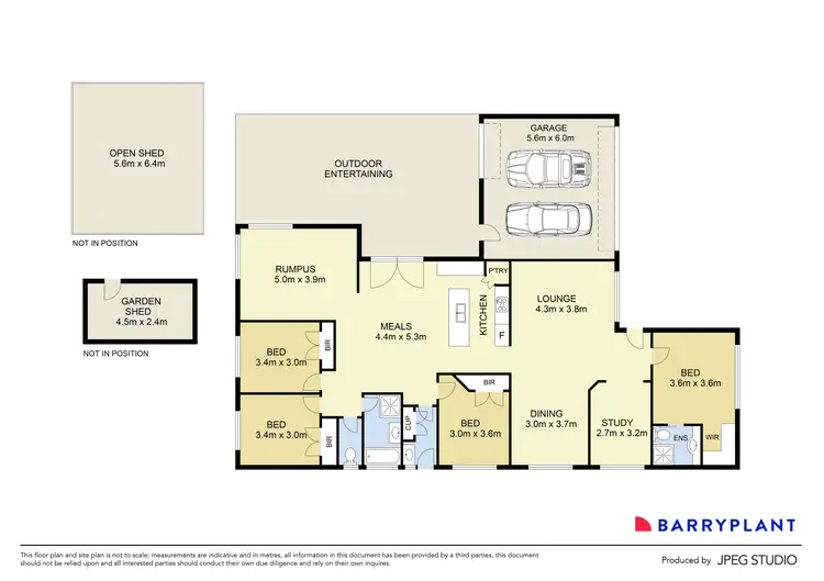 Floorplan of Homely house listing, 6 Mirm Lane, Sydenham VIC 3037